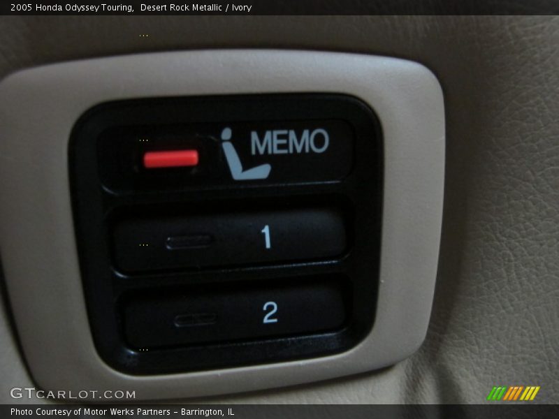 Desert Rock Metallic / Ivory 2005 Honda Odyssey Touring