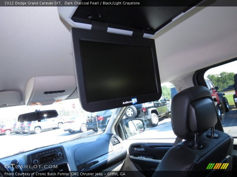 Dark Charcoal Pearl / Black/Light Graystone 2012 Dodge Grand Caravan SXT