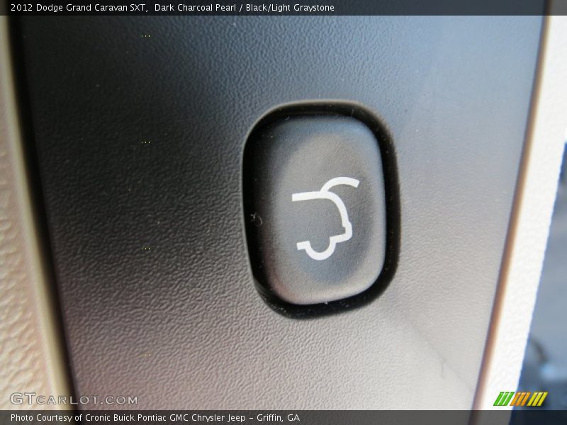 Dark Charcoal Pearl / Black/Light Graystone 2012 Dodge Grand Caravan SXT