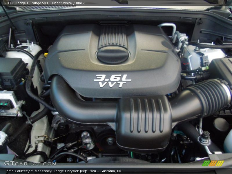 2013 Durango SXT Engine - 3.6 Liter DOHC 24-Valve VVT Pentastar V6
