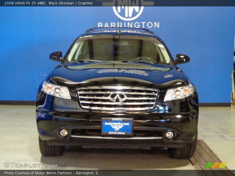 Black Obsidian / Graphite 2008 Infiniti FX 35 AWD