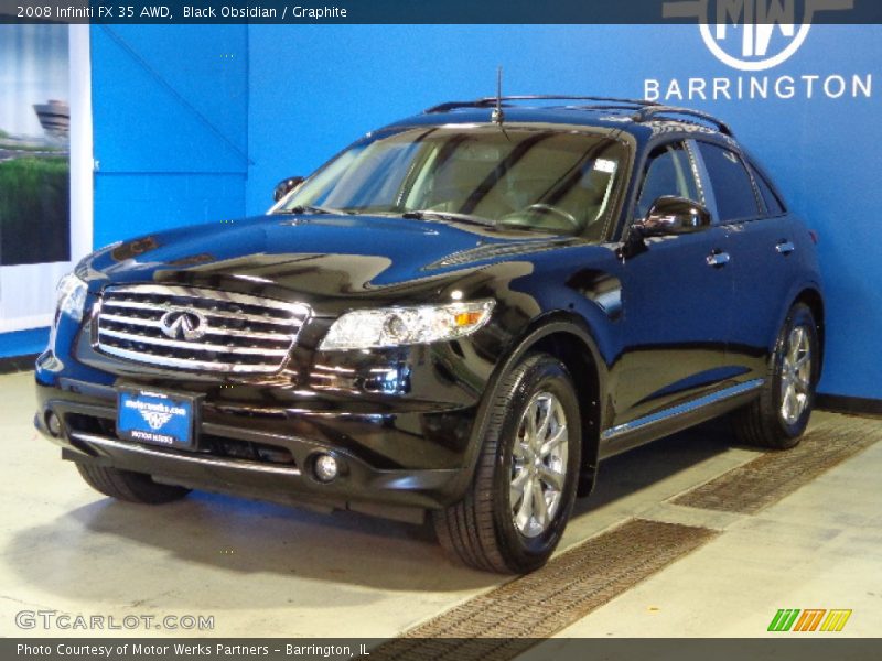 Black Obsidian / Graphite 2008 Infiniti FX 35 AWD