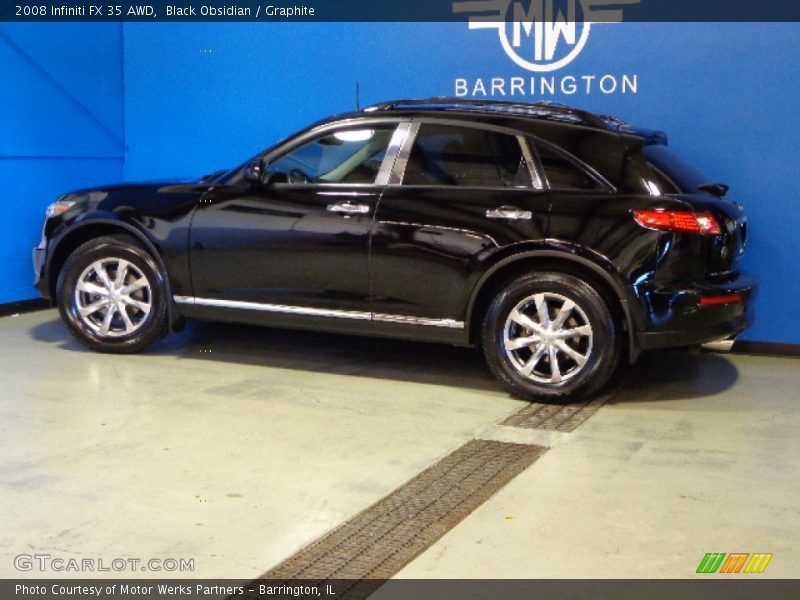 Black Obsidian / Graphite 2008 Infiniti FX 35 AWD