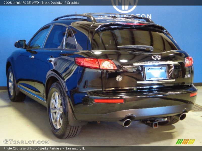 Black Obsidian / Graphite 2008 Infiniti FX 35 AWD