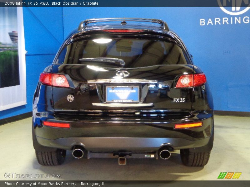 Black Obsidian / Graphite 2008 Infiniti FX 35 AWD