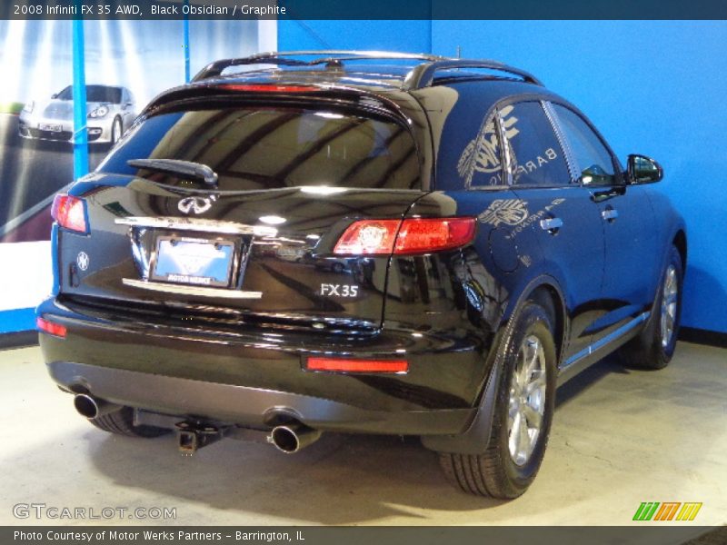 Black Obsidian / Graphite 2008 Infiniti FX 35 AWD