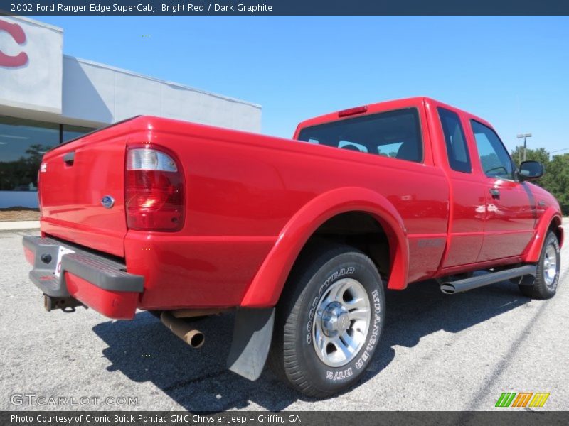 Bright Red / Dark Graphite 2002 Ford Ranger Edge SuperCab