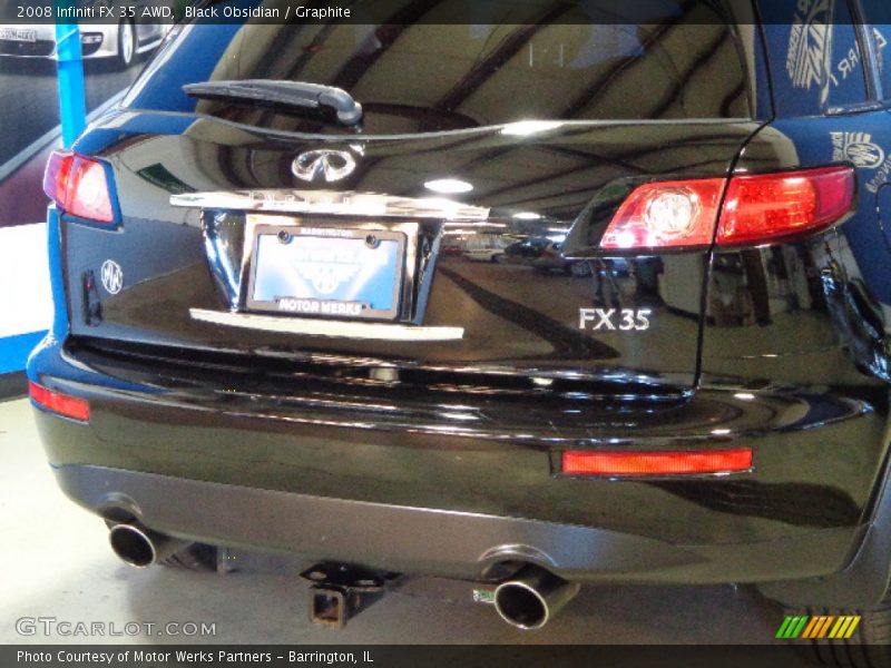 Black Obsidian / Graphite 2008 Infiniti FX 35 AWD