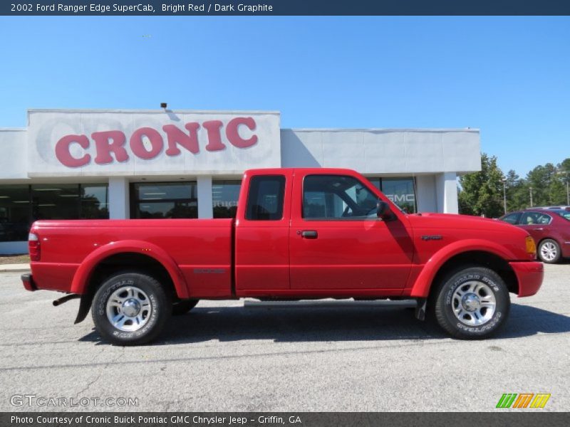 Bright Red / Dark Graphite 2002 Ford Ranger Edge SuperCab