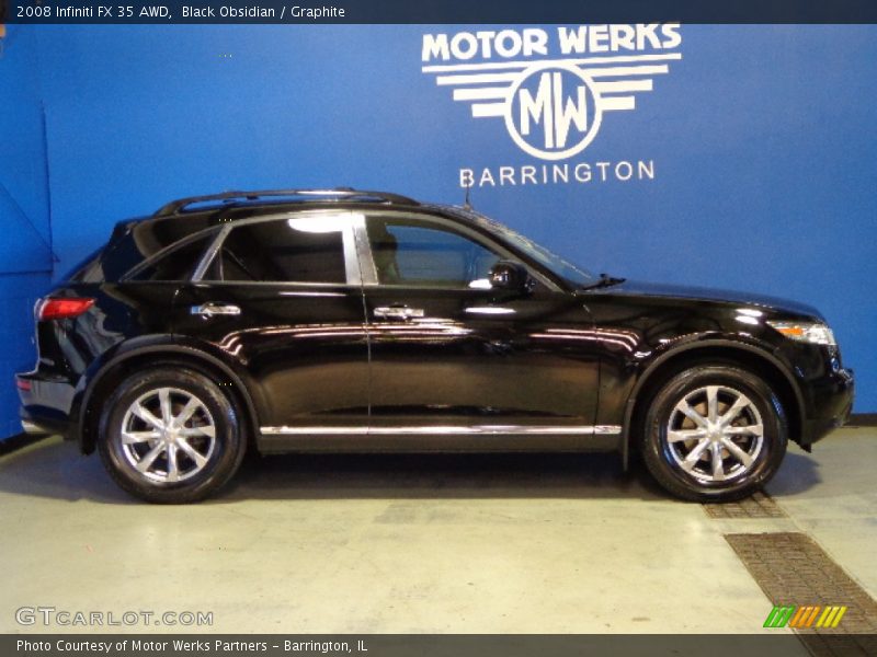 Black Obsidian / Graphite 2008 Infiniti FX 35 AWD