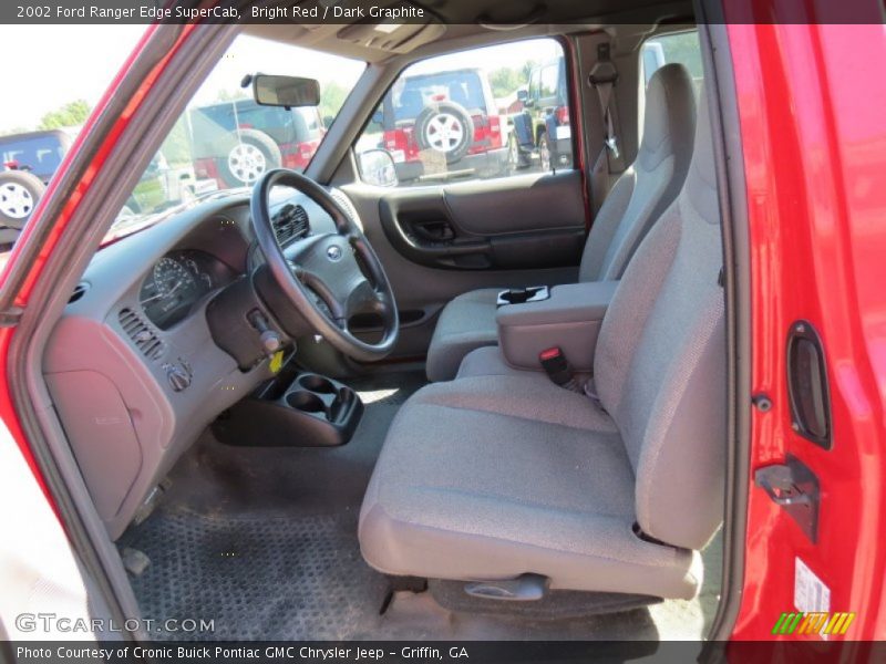 Bright Red / Dark Graphite 2002 Ford Ranger Edge SuperCab