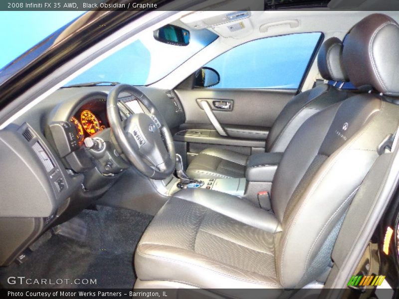 Black Obsidian / Graphite 2008 Infiniti FX 35 AWD