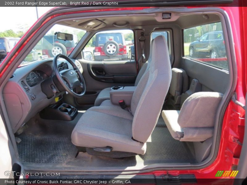 Bright Red / Dark Graphite 2002 Ford Ranger Edge SuperCab