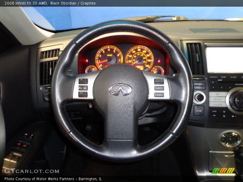 Black Obsidian / Graphite 2008 Infiniti FX 35 AWD