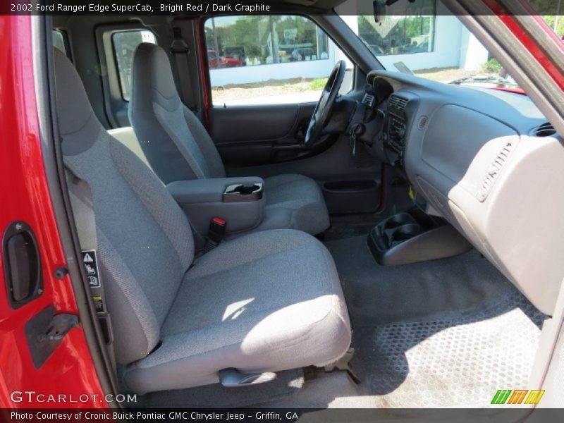 Bright Red / Dark Graphite 2002 Ford Ranger Edge SuperCab
