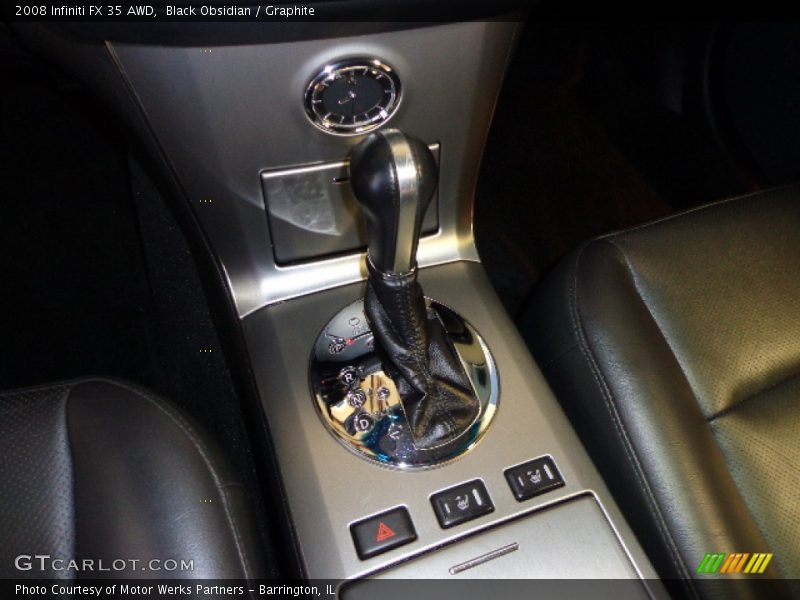 Black Obsidian / Graphite 2008 Infiniti FX 35 AWD