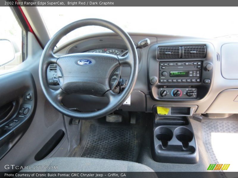 Bright Red / Dark Graphite 2002 Ford Ranger Edge SuperCab
