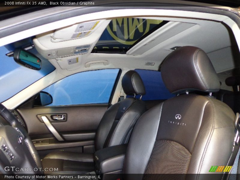 Black Obsidian / Graphite 2008 Infiniti FX 35 AWD