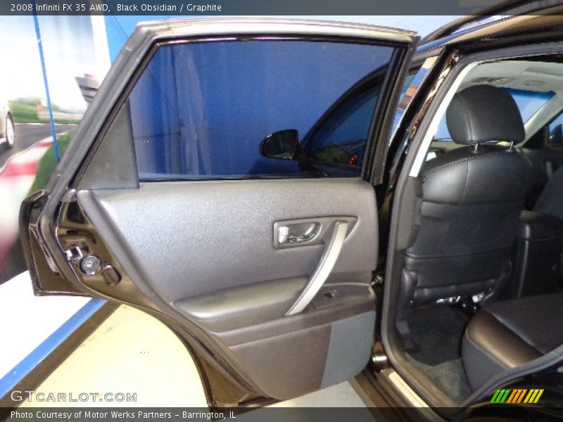 Black Obsidian / Graphite 2008 Infiniti FX 35 AWD
