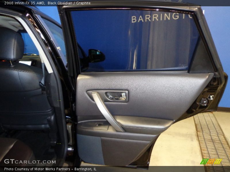 Black Obsidian / Graphite 2008 Infiniti FX 35 AWD