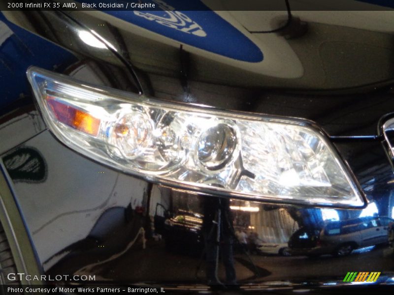 Black Obsidian / Graphite 2008 Infiniti FX 35 AWD