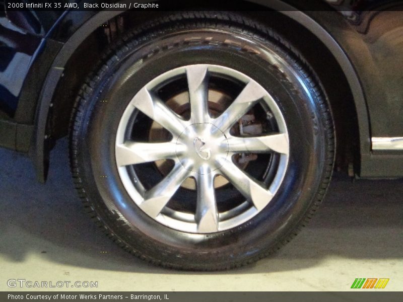Black Obsidian / Graphite 2008 Infiniti FX 35 AWD