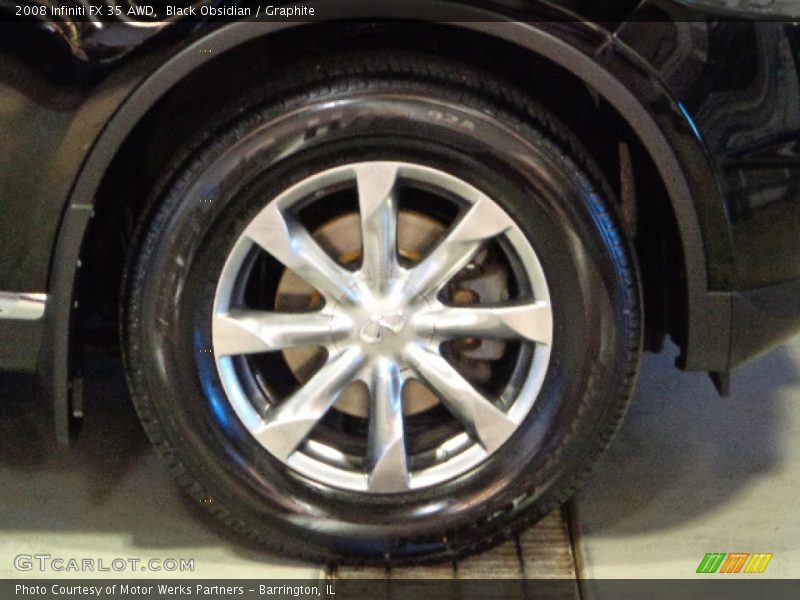 Black Obsidian / Graphite 2008 Infiniti FX 35 AWD