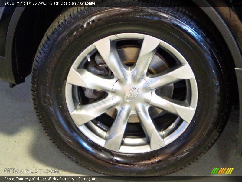 Black Obsidian / Graphite 2008 Infiniti FX 35 AWD