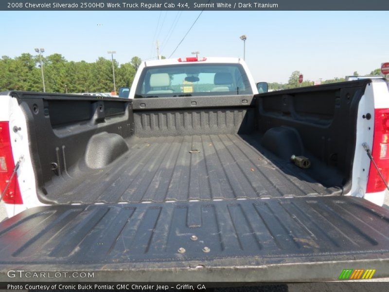 Summit White / Dark Titanium 2008 Chevrolet Silverado 2500HD Work Truck Regular Cab 4x4