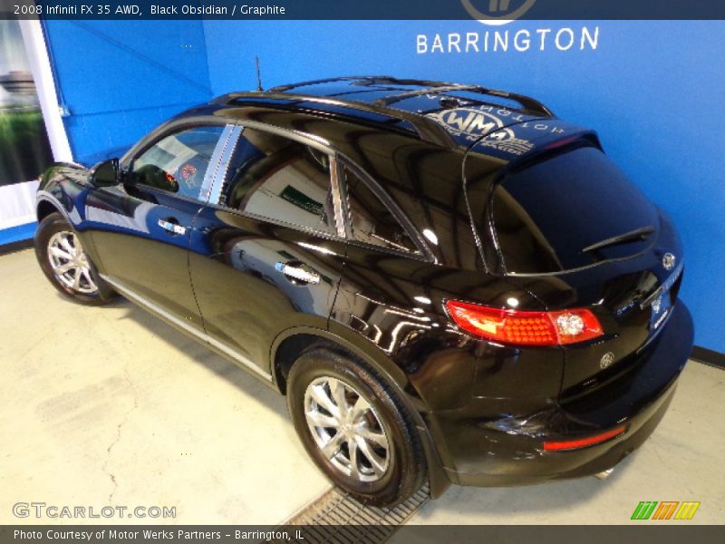 Black Obsidian / Graphite 2008 Infiniti FX 35 AWD