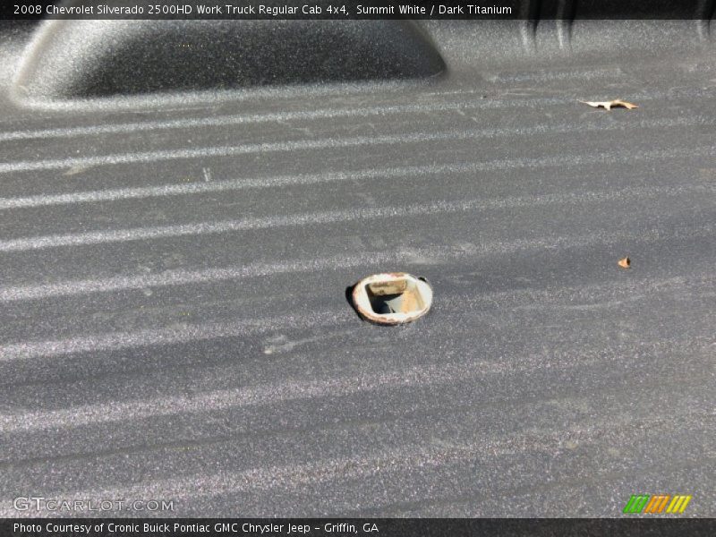 Summit White / Dark Titanium 2008 Chevrolet Silverado 2500HD Work Truck Regular Cab 4x4