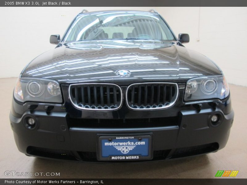 Jet Black / Black 2005 BMW X3 3.0i