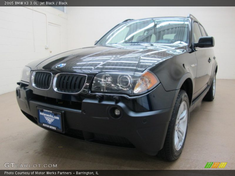 Jet Black / Black 2005 BMW X3 3.0i