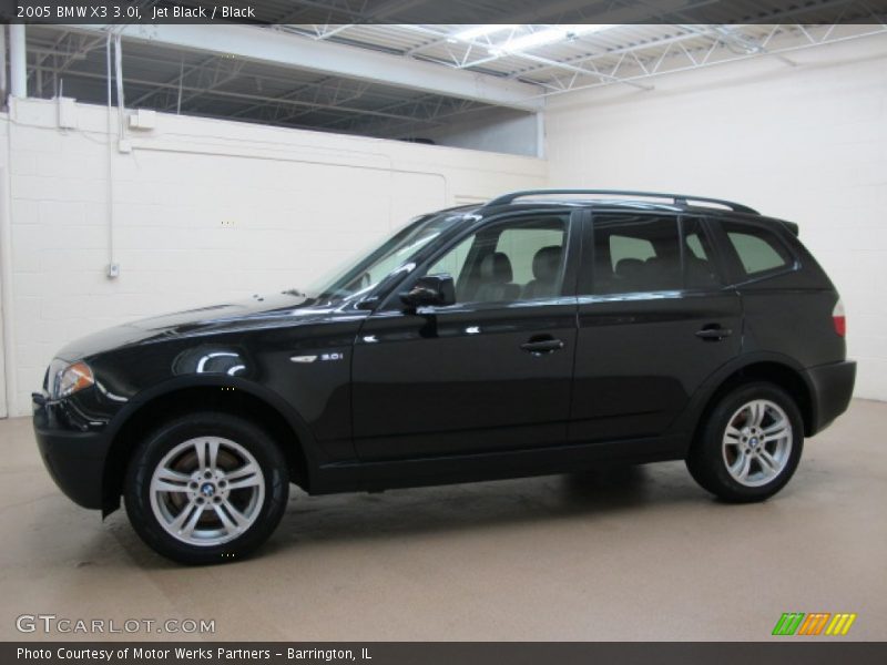 Jet Black / Black 2005 BMW X3 3.0i