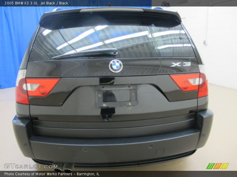 Jet Black / Black 2005 BMW X3 3.0i