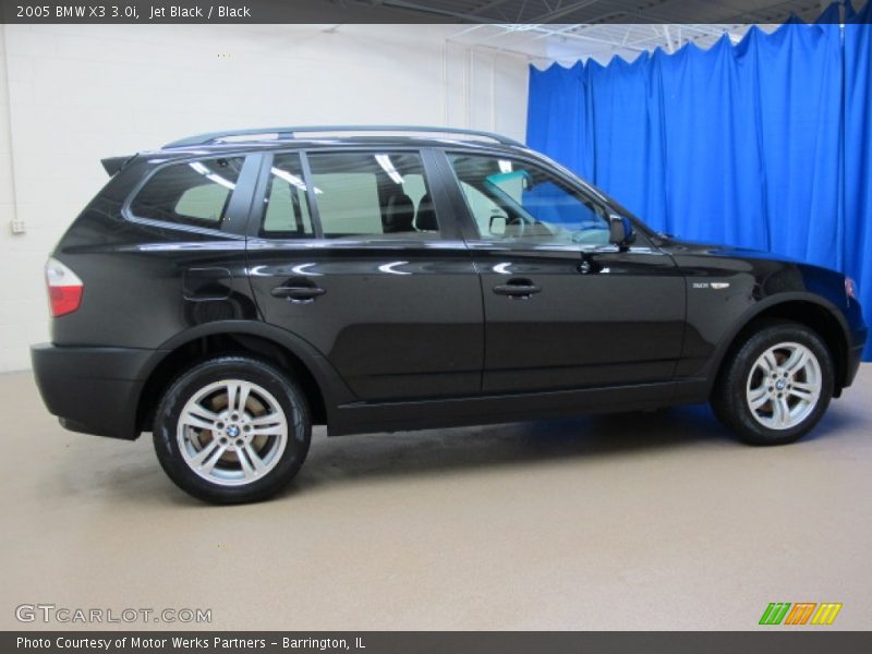 Jet Black / Black 2005 BMW X3 3.0i
