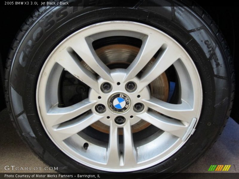 Jet Black / Black 2005 BMW X3 3.0i