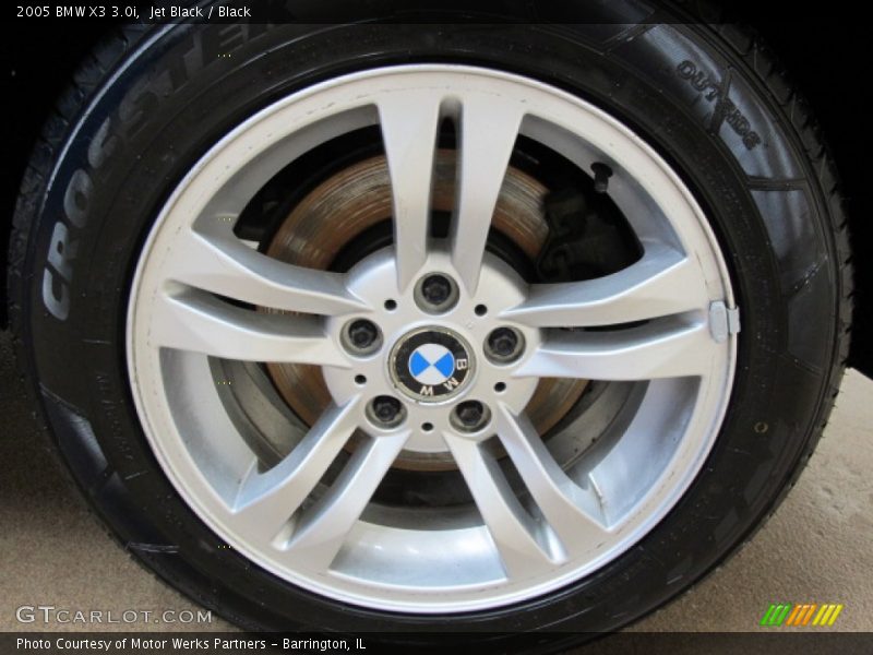 Jet Black / Black 2005 BMW X3 3.0i