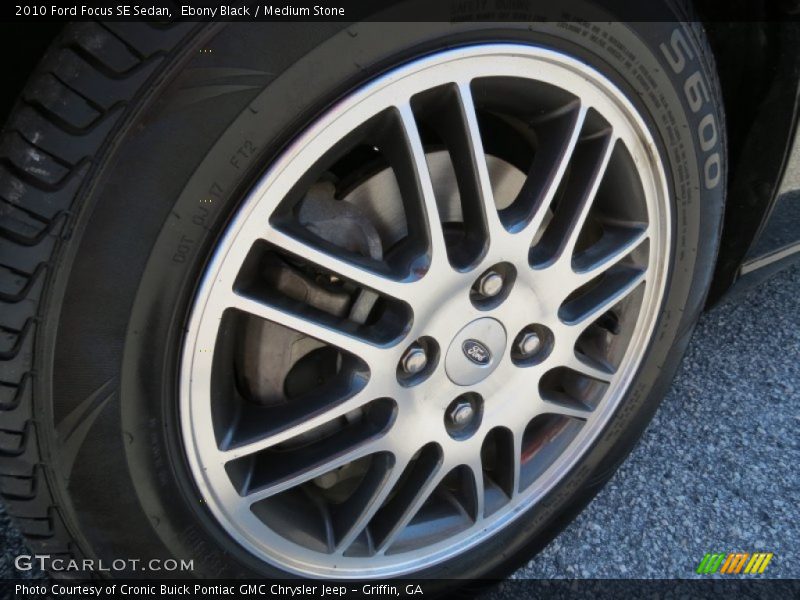 Ebony Black / Medium Stone 2010 Ford Focus SE Sedan