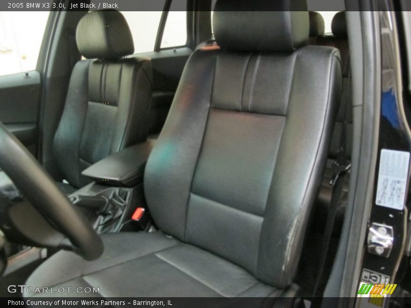 Jet Black / Black 2005 BMW X3 3.0i
