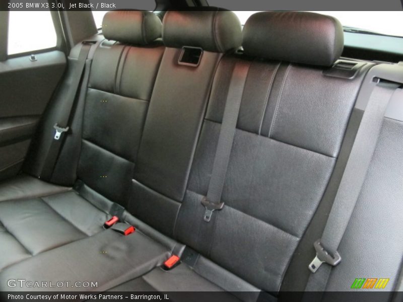 Jet Black / Black 2005 BMW X3 3.0i