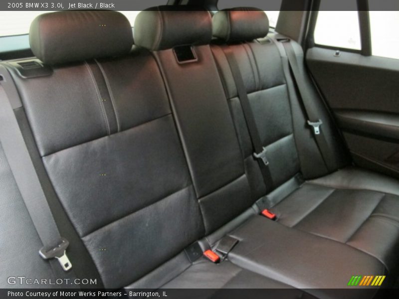 Jet Black / Black 2005 BMW X3 3.0i