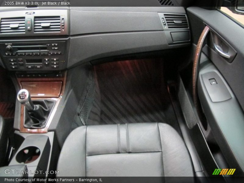 Jet Black / Black 2005 BMW X3 3.0i