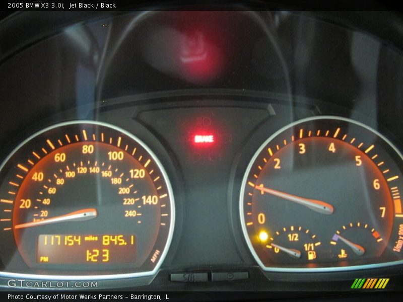 Jet Black / Black 2005 BMW X3 3.0i