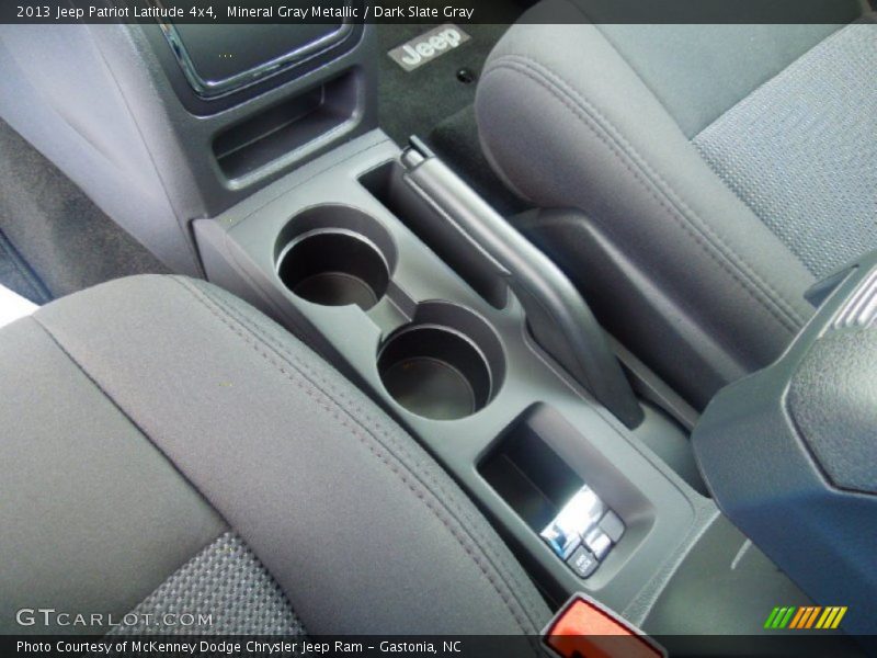 Mineral Gray Metallic / Dark Slate Gray 2013 Jeep Patriot Latitude 4x4
