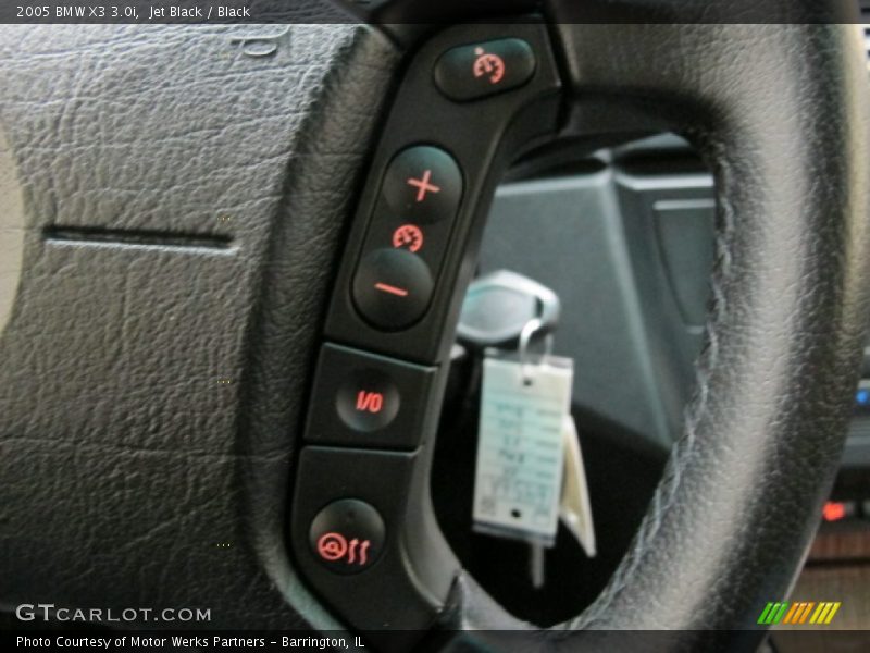 Jet Black / Black 2005 BMW X3 3.0i