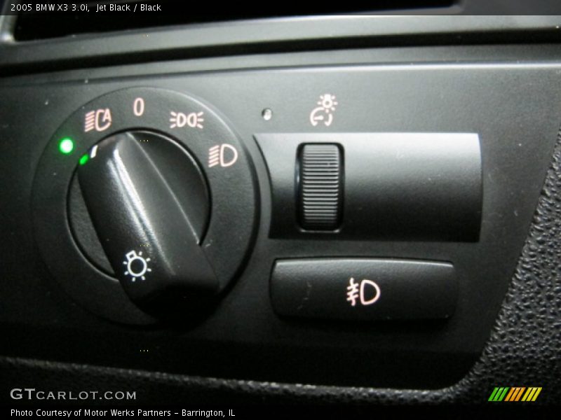 Jet Black / Black 2005 BMW X3 3.0i