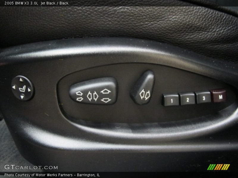 Controls of 2005 X3 3.0i