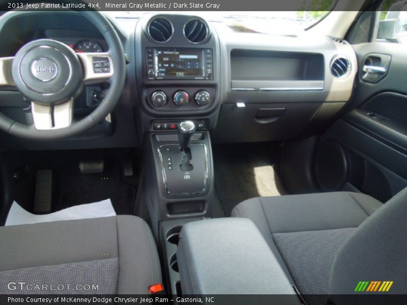 Mineral Gray Metallic / Dark Slate Gray 2013 Jeep Patriot Latitude 4x4