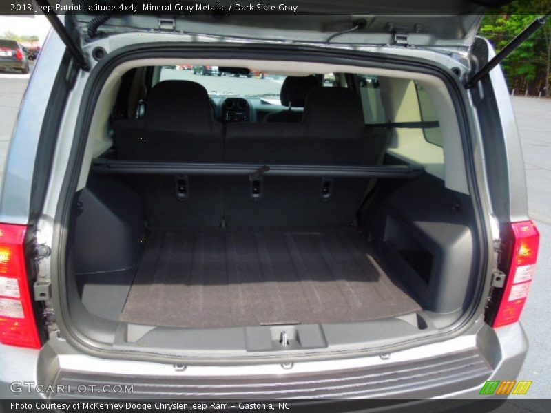 Mineral Gray Metallic / Dark Slate Gray 2013 Jeep Patriot Latitude 4x4